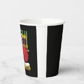 Santa Happy Chrismukkah Funny Hanukkah Kerstmis Papieren Bekers (Links)