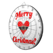 santa hart dartbord (Voorkant Rechts)