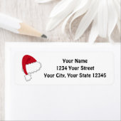 Santa Hat Adres Label #HolidayZ (Insitu)