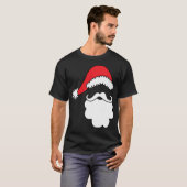 Santa Hat Beard T-shirt (Voorkant volledig)