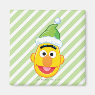 Santa Hat Bert Magneet