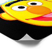 Santa Hat Bert  Poster (Hoek)