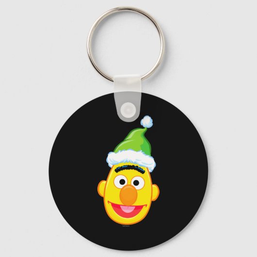 Santa Hat Bert Sleutelhanger (Voorkant)