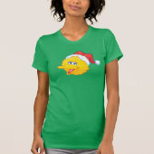 Santa Hat Big Bird T-shirt (Voorkant)