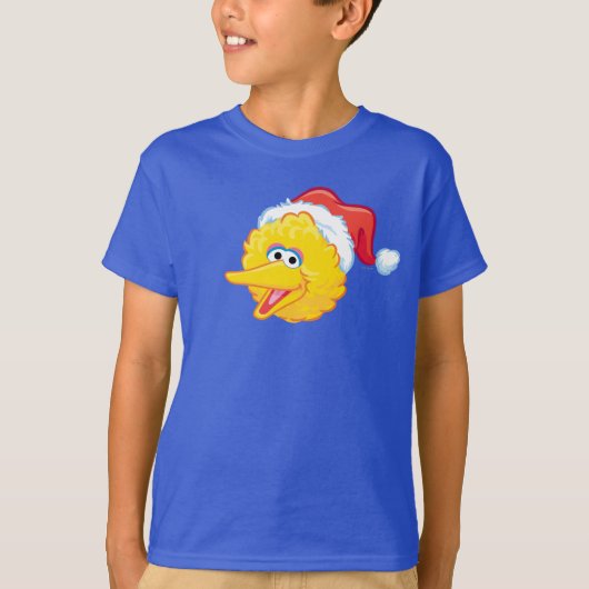 Santa Hat Big Bird T-shirt (Voorkant)
