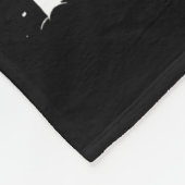 Santa Hat Bigfoot Believe Christmas Lights Rock Sa Fleece Deken (Hoek)