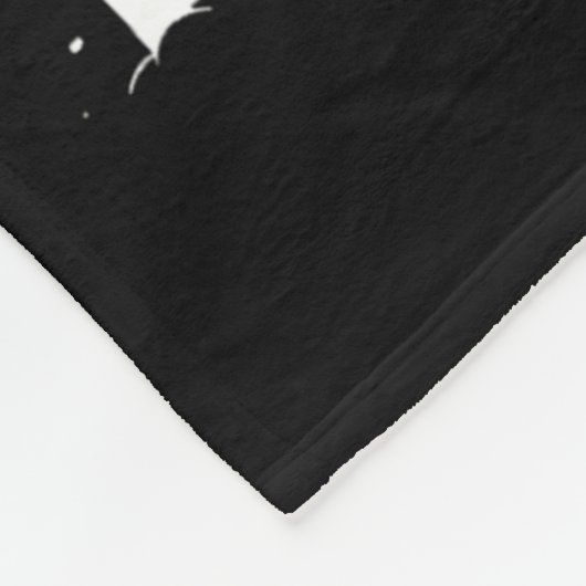 Santa Hat Bigfoot Believe Christmas Lights Rock Sa Fleece Deken (Hoek)