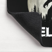 Santa Hat Bigfoot Believe Christmas Lights Rock Sa Muismat (Hoek)