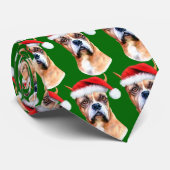 Santa Hat Boxer Stropdas (Opgerold)