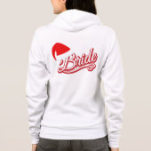 Santa Hat Bride Sweat Shirt wit (Achterkant)