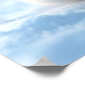 Santa Hat Bunny Poster (Hoek)