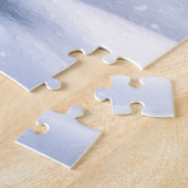 Santa Hat Bunny Puzzel Legpuzzel (Zijkant)