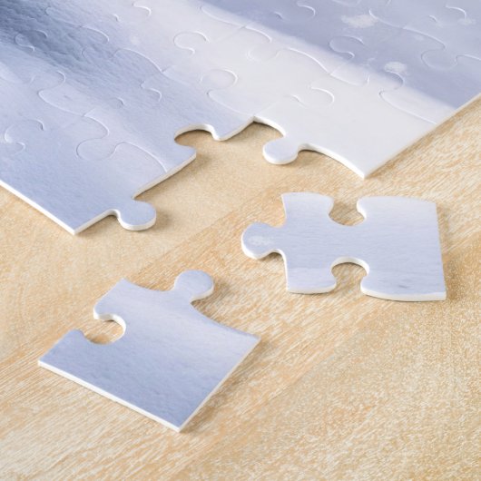 Santa Hat Bunny Puzzel Legpuzzel (Zijkant)