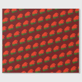 Santa hat cadeaupapier (Vlak)