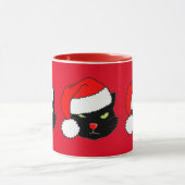 Santa Hat Cat Mok (Midden)