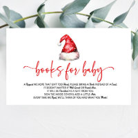 Santa Hat Christmas Baby shower boeken voor Baby