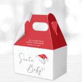 Santa Hat Christmas Baby shower Dank u Bedankdoosjes