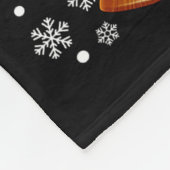 Santa Hat Christmas Baseball Player Srts For Men B Fleece Deken (Hoek)