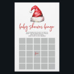 Santa Hat Christmas Bingo Baby shower spel Briefpapier<br><div class="desc">Dit is een kerstman Pet Bingo Baby shower spel. *Baby shower Bingo - Gasten zullen de losse flodders invullen met de geschenken die ze denken dat de moeder zal ontvangen. Wanneer de moeder een geschenk opent dat een van hun gokken is, zullen ze het markeren met een X. Als ze...</div>