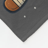 Santa Hat Christmas Ice Hockey Helmet Player Reind Fleece Deken (Hoek)