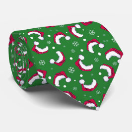 Santa Hat Christmas Neck Tie Stropdas