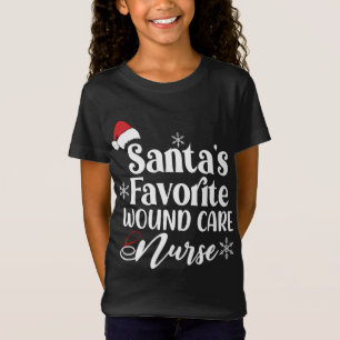 Santa Hat Christus, de favoriete Wondverzorger van T-shirt