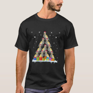 Santa Hat Cockatiels Lovers Mannen Vrouwen Kinder  T-shirt