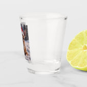 Santa Hat Deer Shot Glass Glas (Rechts)
