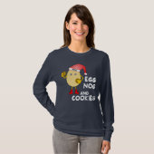 Santa Hat Egg Nog T-shirt (Voorkant volledig)