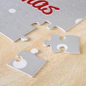 Santa hat en bootsb legpuzzel (Zijkant)