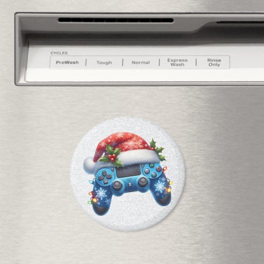 Santa Hat Game Controller Magneet (Insitu (Vaatwasser))
