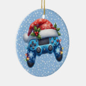 Santa Hat Game Controller Ornament (Rechts)