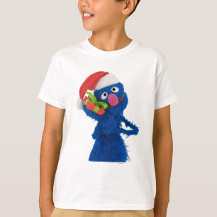 Santa Hat Grover T-shirt