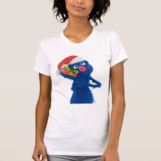 Santa Hat Grover T-shirt (Voorkant)