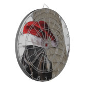 Santa Hat Horsey Dartbord (Voorkant Links)