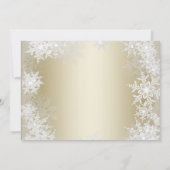 Santa Hat Kerstfeest Uitnodigingen (Achterkant)