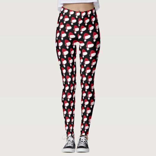 Santa Hat Leggings #HolidayZ (Voorkant)