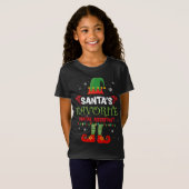 Santa Hat Lights, favoriete tandheelkundige assist T-shirt (Voorkant volledig)