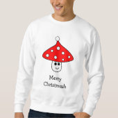 Santa Hat Paddestoel Sweatshirt (Voorkant)