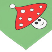 Santa Hat Paddestoel Tafelloper (Hoek)