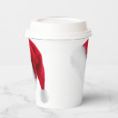 Santa Hat Paper Cups Papieren Bekers (Links)