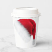 Santa Hat Paper Cups Papieren Bekers (Voorkant)