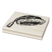 Santa Hat  Rubber Art Stamp Rubberstempel (Stempel)