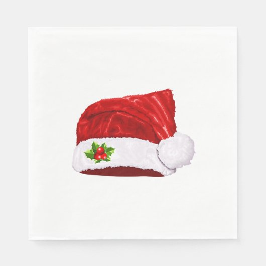 Santa Hat Servetten (Voorkant)