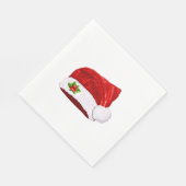 Santa Hat Servetten (Hoek)