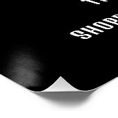 Santa Hat, Sinterklaas bezoekersuren Perfect Poster (Hoek)