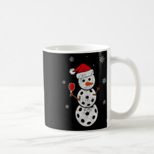 Santa Hat Sneeuwman Cadeaus Voor Xmas Fun Pickleba Koffiemok