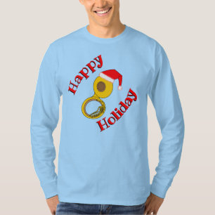 Santa Hat Tuba T-Shirt