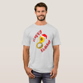 Santa Hat Tuba T-shirt (Voorkant volledig)