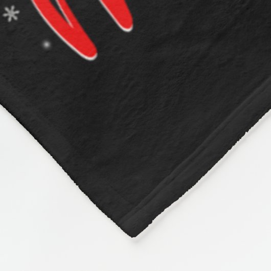 Santa Hat Ugly Xmas Funny Wolf Christmas Tree  Fleece Deken (Hoek)